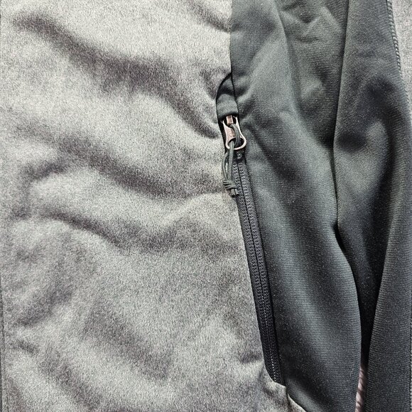 The North Face Jacket Mens Small Full Zip Fleece Sweater Green Active - Picture 4 of 10